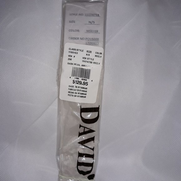 Sash/belt for bridal gown or bridesmaids dress main image 6